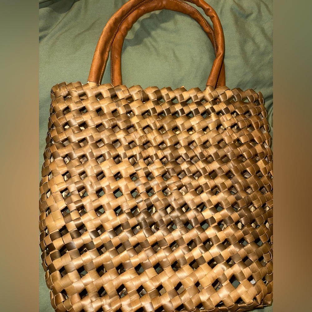 Pink Haley Woven Bag